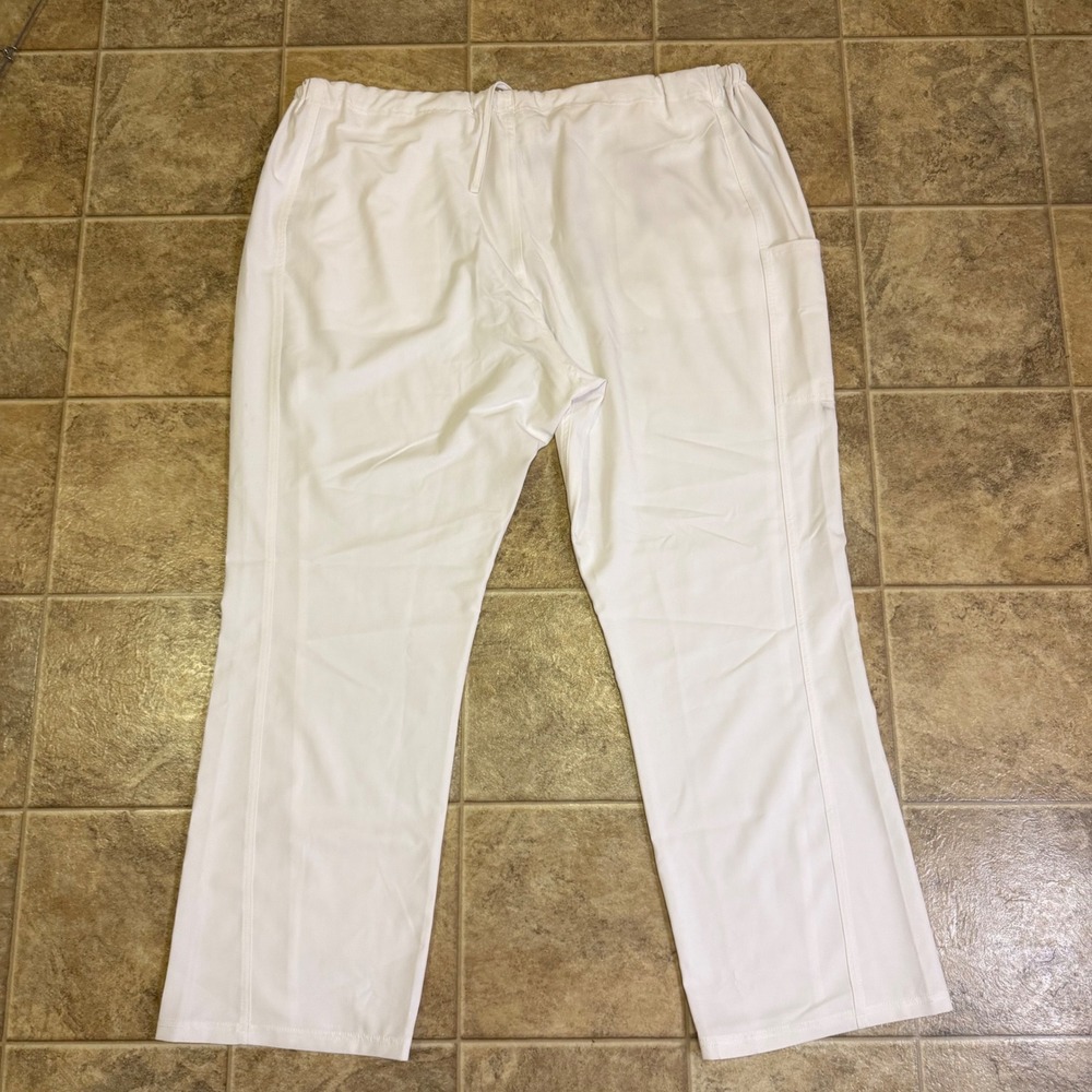 Careisma by Sofia Vergara Womens White Scrub Pants CA100 3XL New - Picture 2 of 15
